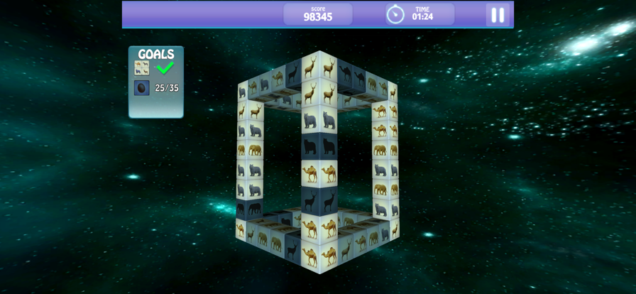 Mahjong 3d puzzle tile match游戏截图