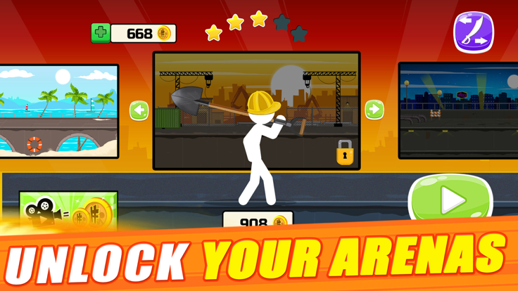 Stick Warrior : Action Game游戏截图