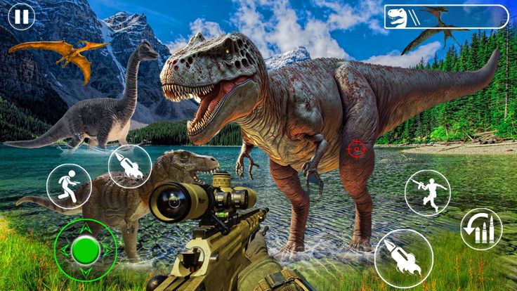 Dino hunt carnivore shooter 3d游戏截图