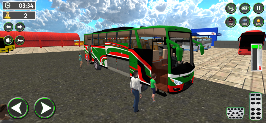 Bus Driver Bus Parking Game游戏截图