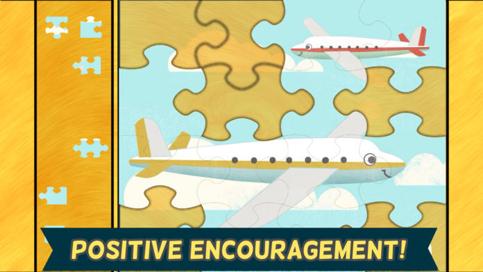 儿童汽车游戏：车高清拼图 - 对于教育游戏截图