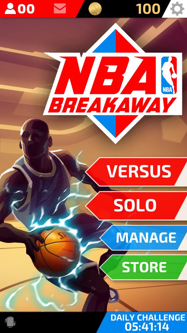 Screenshot of NBA Breakaway
