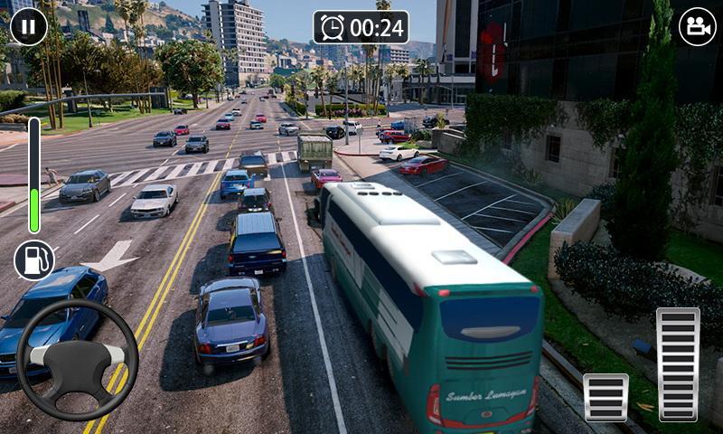 Screenshot of Real Bus Simulator 3D 2020 - Bus Driving Games