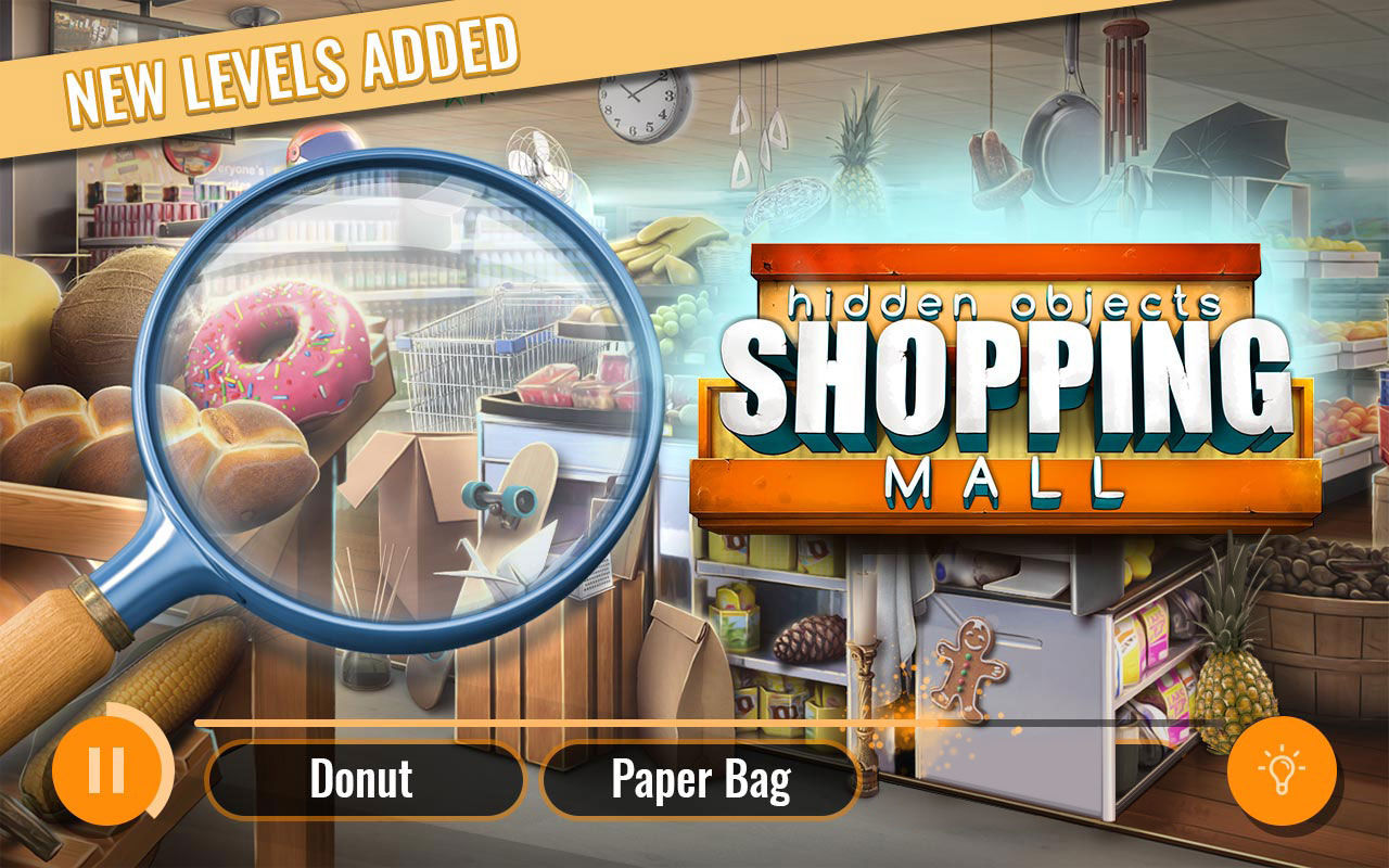 Screenshot of Shopping Mall Hidden Object Game – Fashion Story
