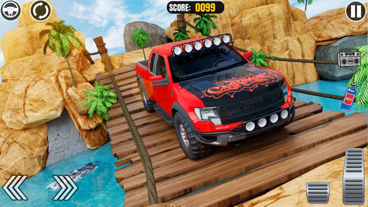 Offroad Jeep Car Driving Games游戏截图