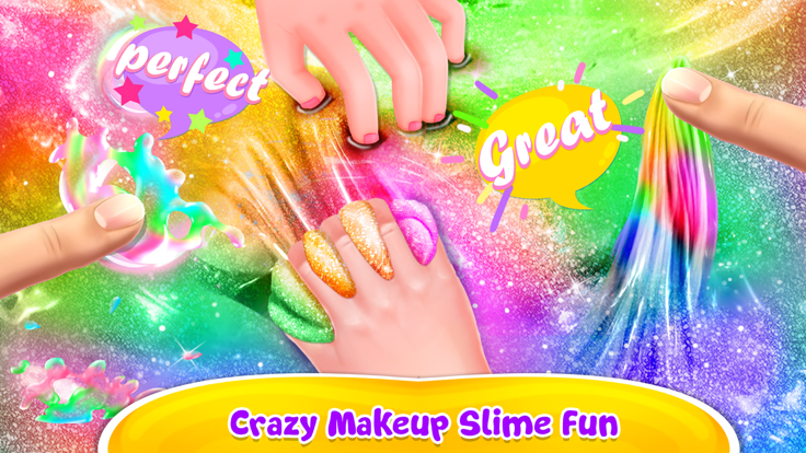 Makeup Slime - Glitter Fun游戏截图