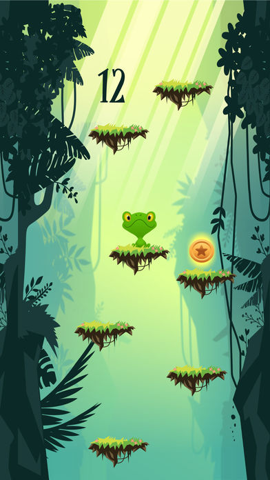 Frog Jump Amazonia游戏截图