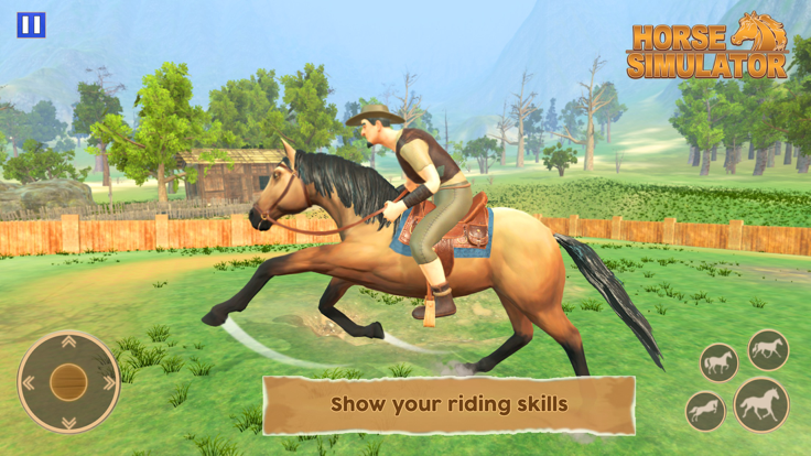 骑马动物模拟器游戏截图