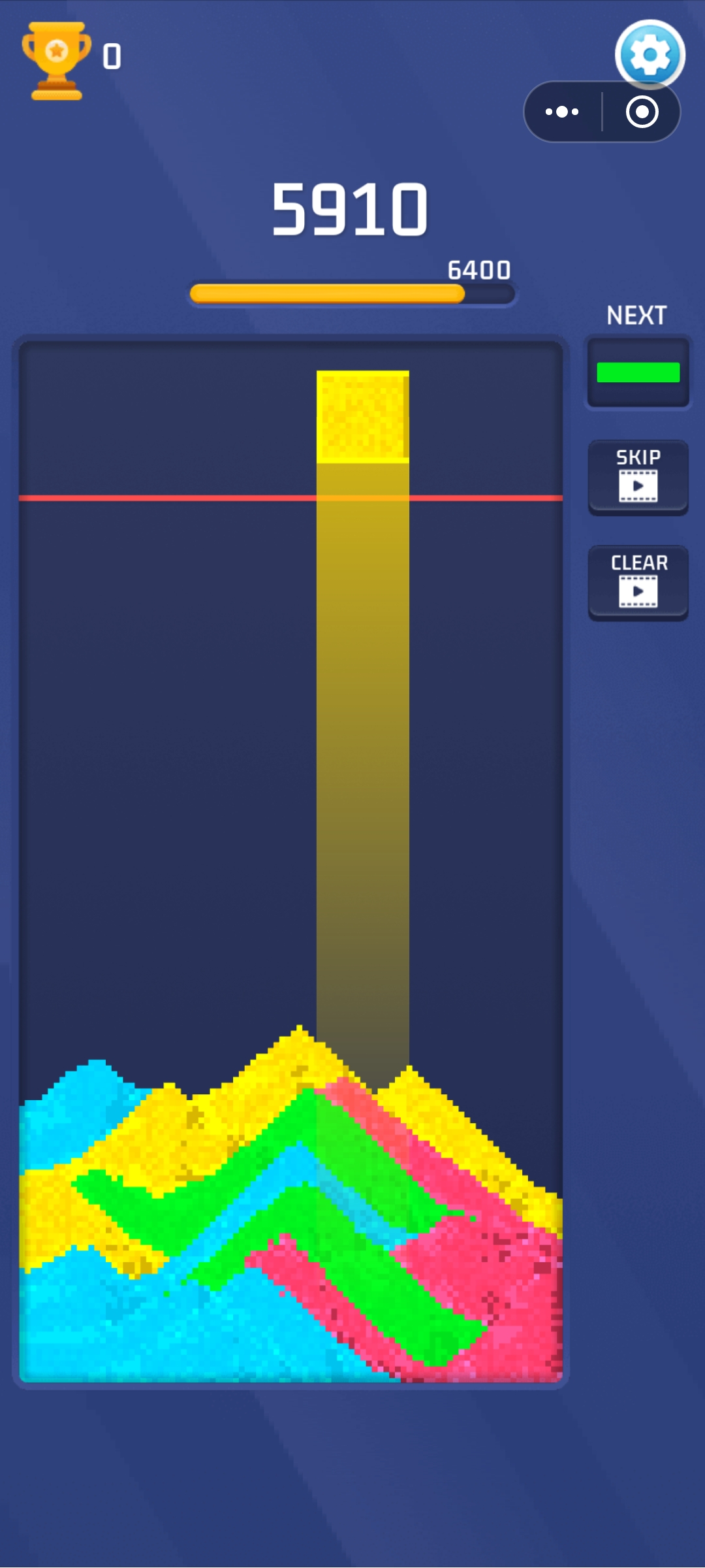 俄罗斯流沙游戏截图