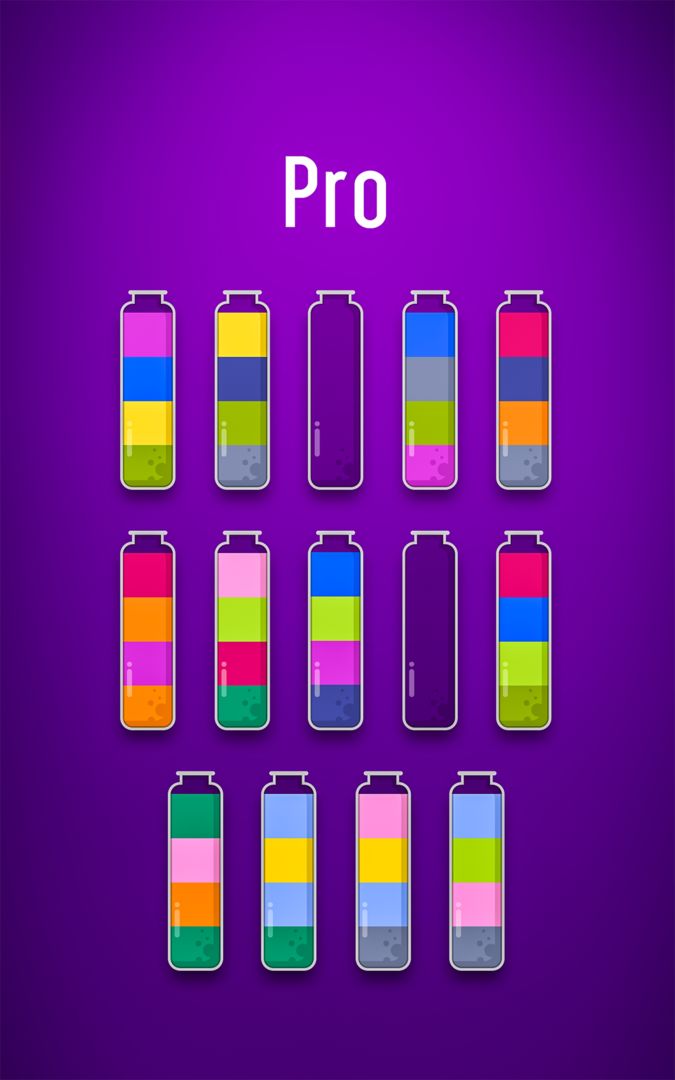 Screenshot of Sort Water Puzzle - Color Liquid Sorting Game