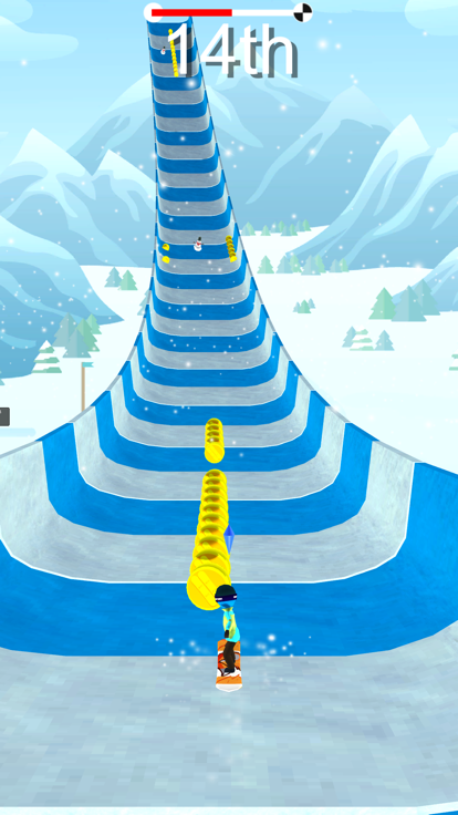 Snowslide: Snow Running游戏截图