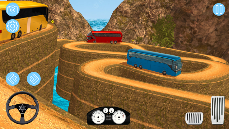 欧元巴士模拟器死亡之路游戏截图