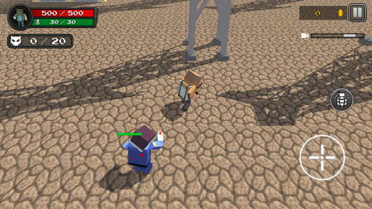 像素 Z 活着 3D游戏截图