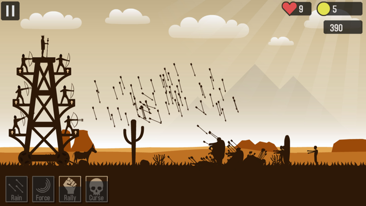 帝国塔防 - 热血王者单机塔防游戏游戏截图