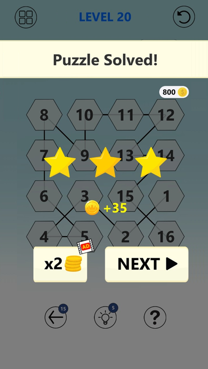 Numbers Connect Puzzle游戏截图