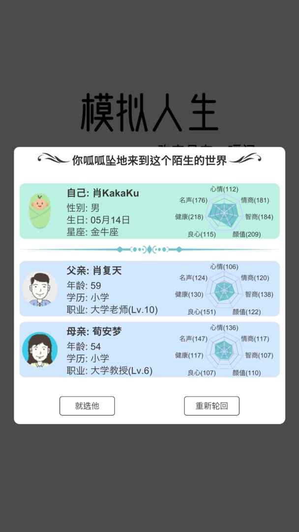 Screenshot of 模拟人生路