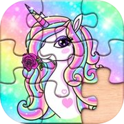 Unicorn Puzzles Game for Girls