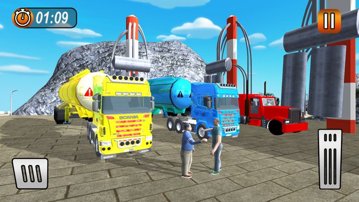 Oil Truck Drive Simulator 3D游戏截图