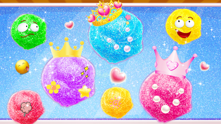 Princess Makeup Slime游戏截图