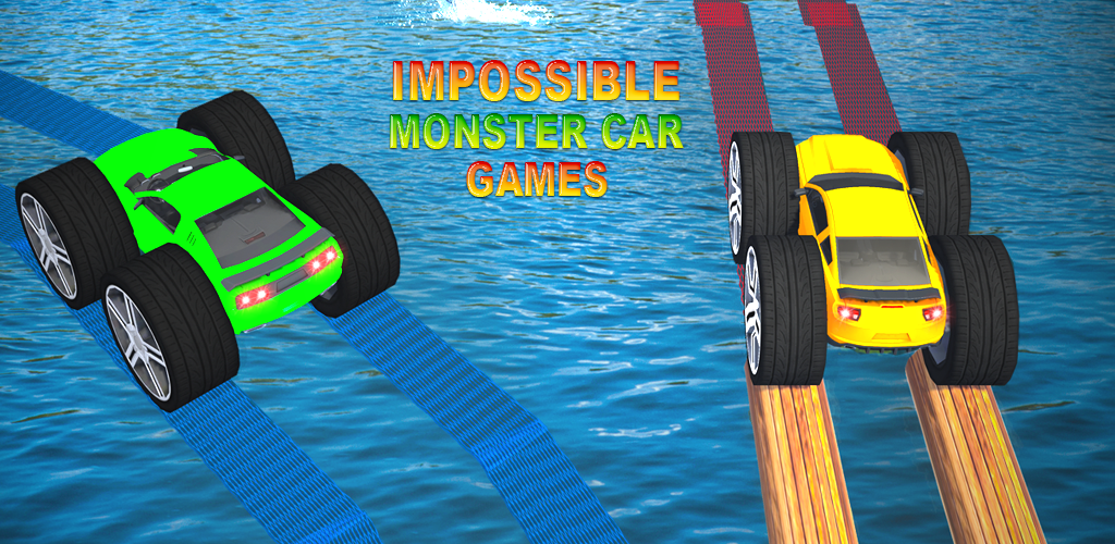 Impossible Monster Car Games游戏截图