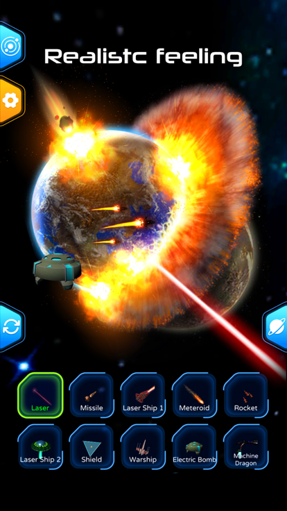 Galaxy Smash - Destroy Planets游戏截图