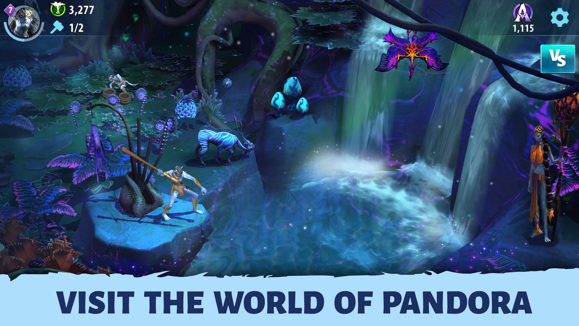 Screenshot of Avatar: Pandora Rising™- Build and Battle Strategy