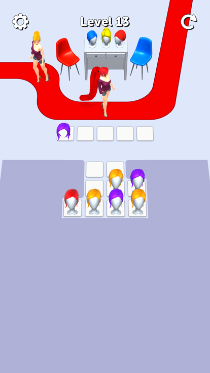 Wig Selection游戏截图