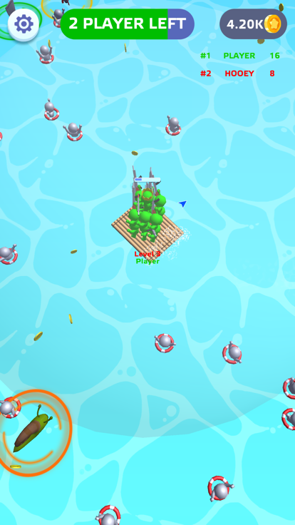 Raft Sea Wars io - Boat Battle游戏截图