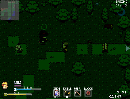 Rogue Port - Blue Nightmare游戏截图