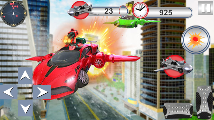 真正的飞行汽车模拟器 2024游戏截图