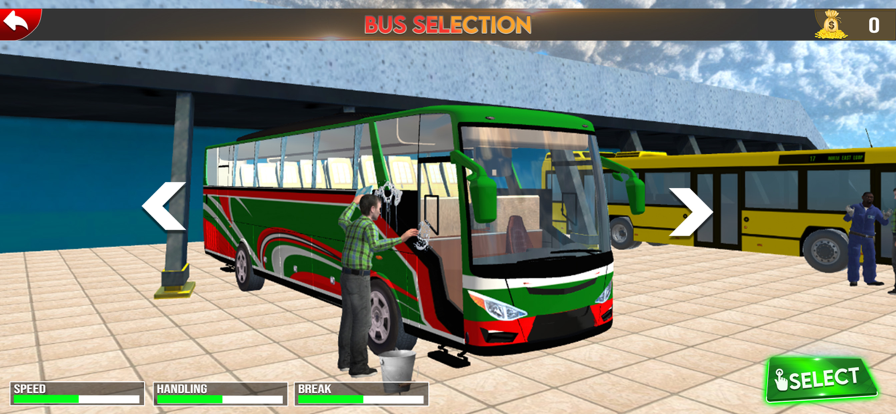 Bus Driver Bus Parking Game游戏截图