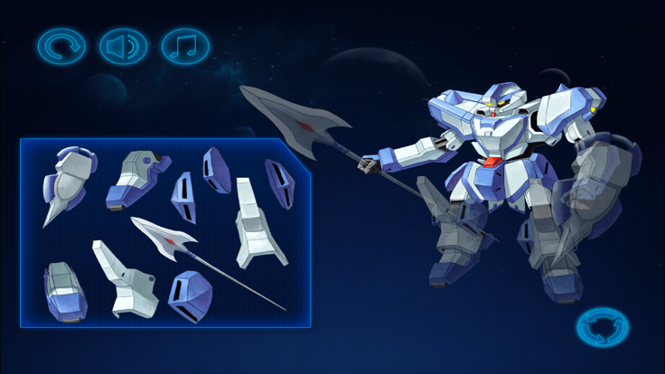 机甲战神 ：终极对决-合金勇士 太空争霸作战单位拆解益智小游戏游戏截图