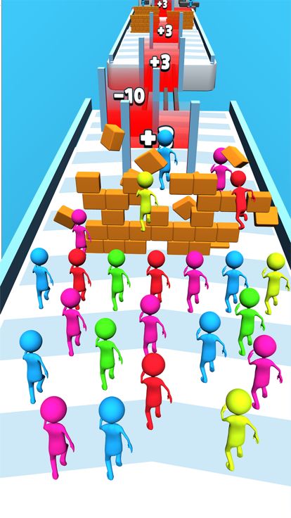 Stickman Run Race 3D Game游戏截图