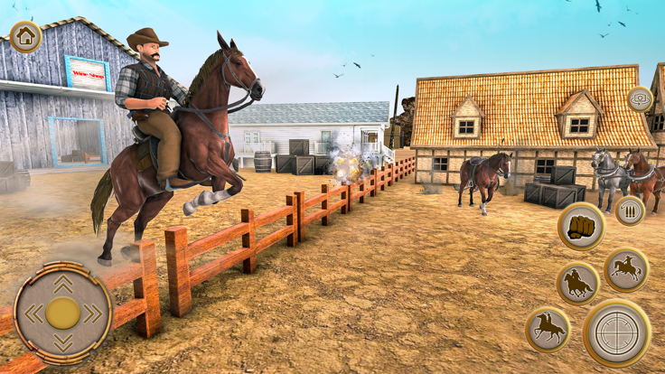 狂野西部牛仔生存游戏截图