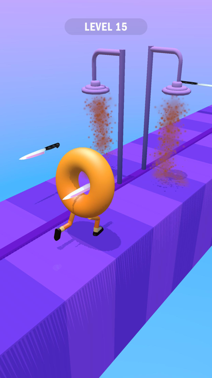 Donut Runner 3D游戏截图