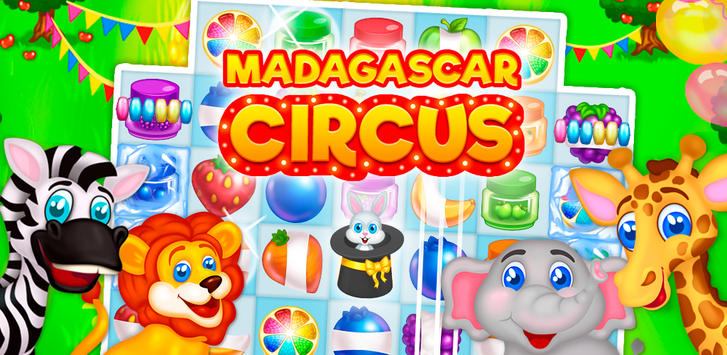 Madagascar Circus: Match 3游戏截图