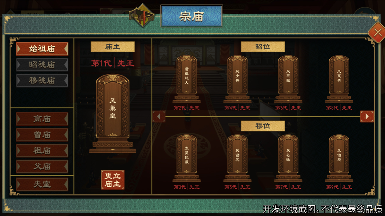 宗庙系统