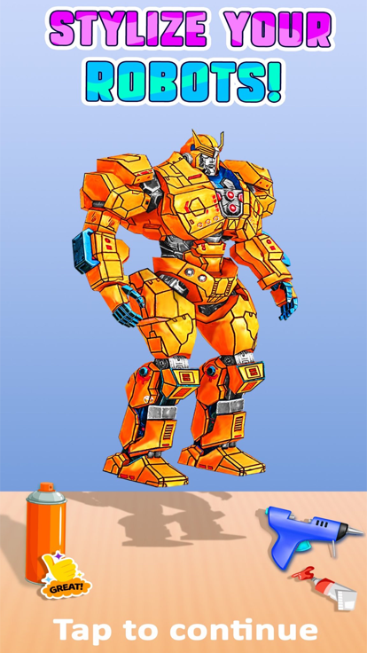 擎天柱机器人游戏 - DIY 游戏 - 机器人游戏游戏截图