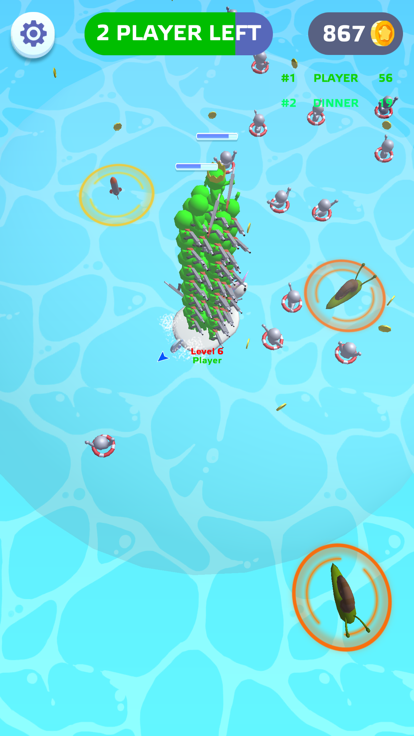 Raft Sea Wars io - Boat Battle游戏截图