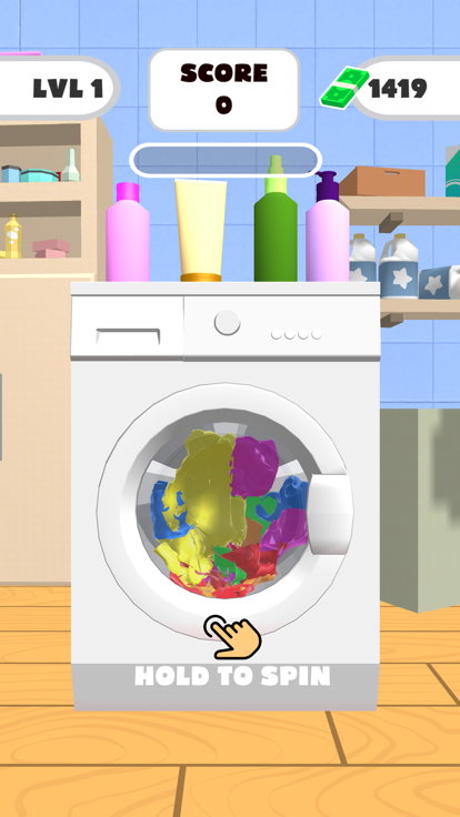 Washing Spinner游戏截图