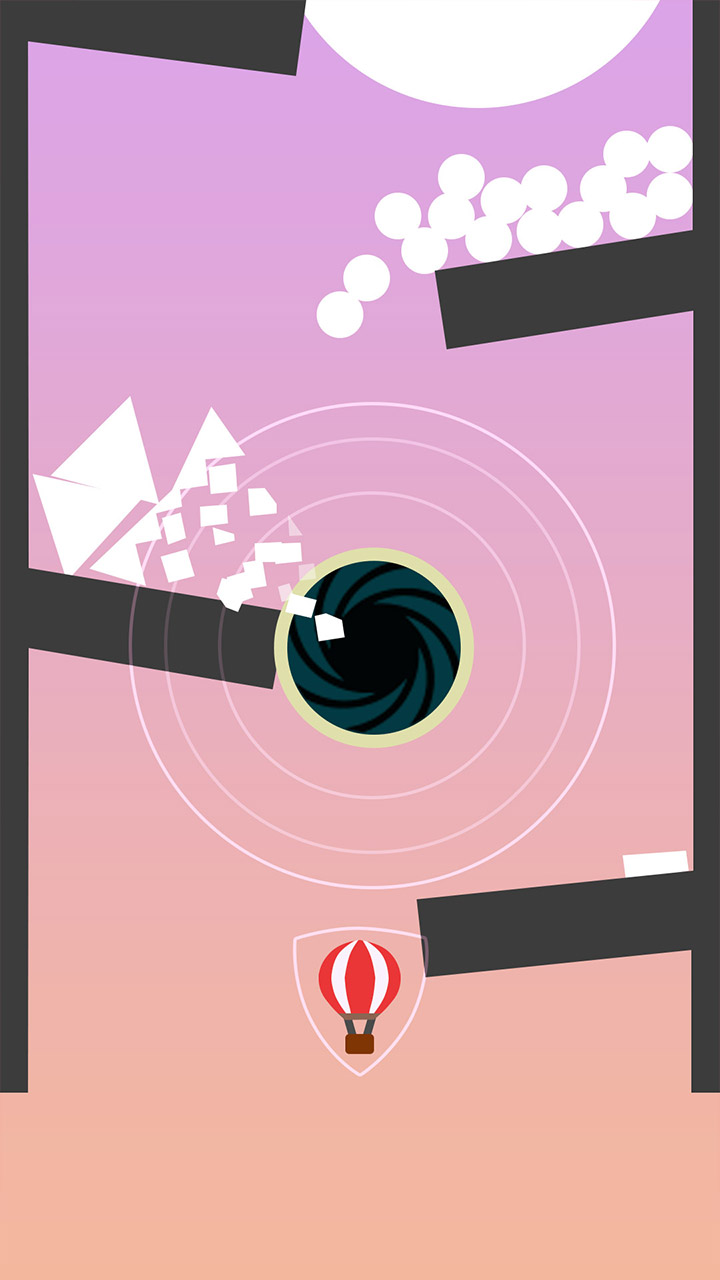 保护热气球游戏截图