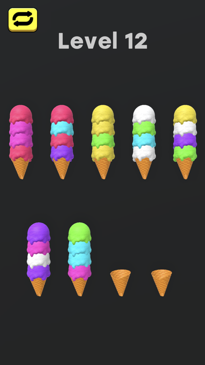 Ice Cream Sort游戏截图