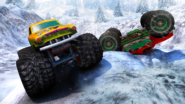 Crazy Car vs Monster Truck Racer 3D游戏截图