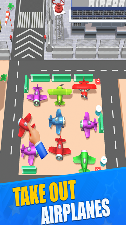 Airport Parking Jam 3D游戏截图