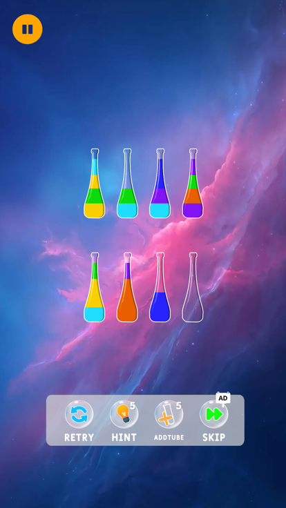 水排序-益智解谜游戏游戏截图