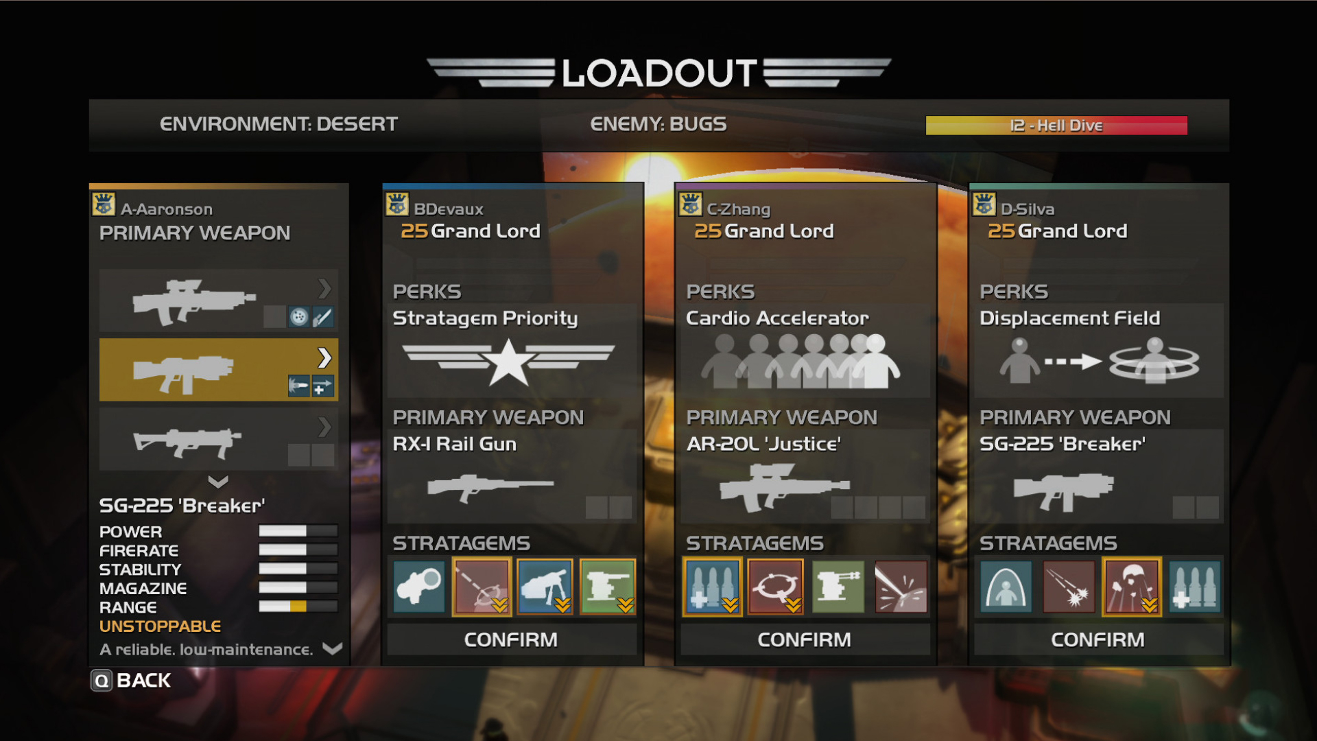 地狱潜者游戏截图