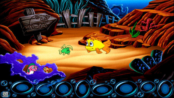 Freddi Fish 4 Hogfish Rustlers游戏截图