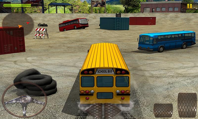 Screenshot of Demolition Derby: School Bus