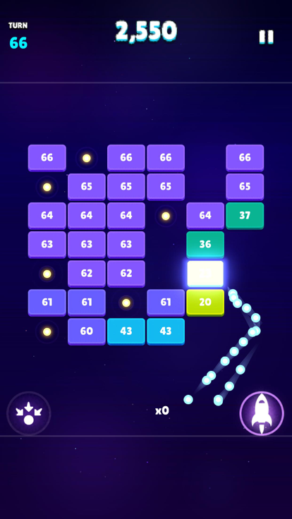 方块破坏王 - 物理弹球打砖块游戏截图