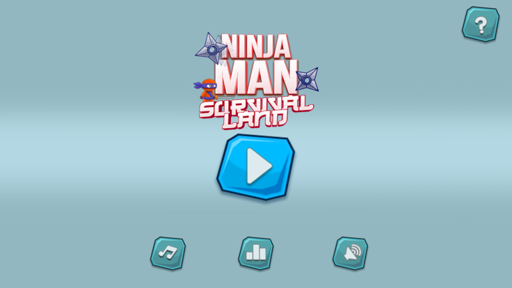 Ninja Man - Survival Land Game游戏截图